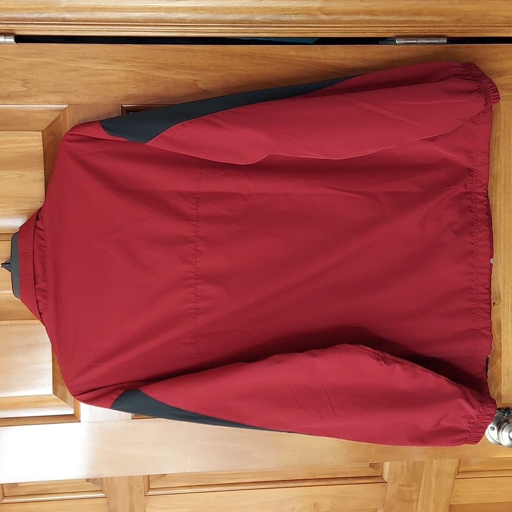 Reebok Men's 2 Pc Burgundy, Black Jacket and Jogger Pants, Size XL, Like New - Picture 4 of 16